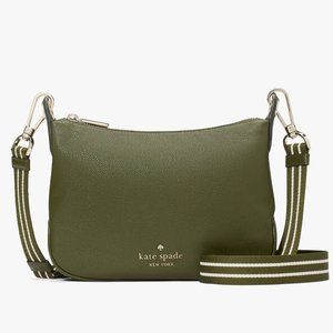New Kate Spade Rosie Small Crossbody Pebbled Leather Enchanted Green